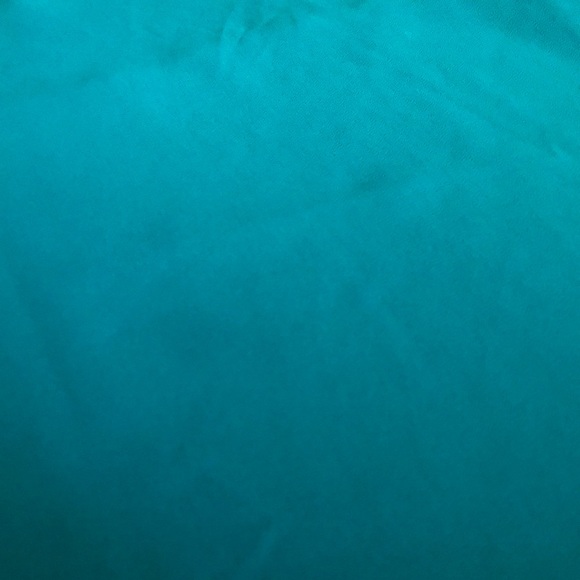 Miss Chievous Teal Green Top w/ Lace Sleeves XS - Picture 9 of 9